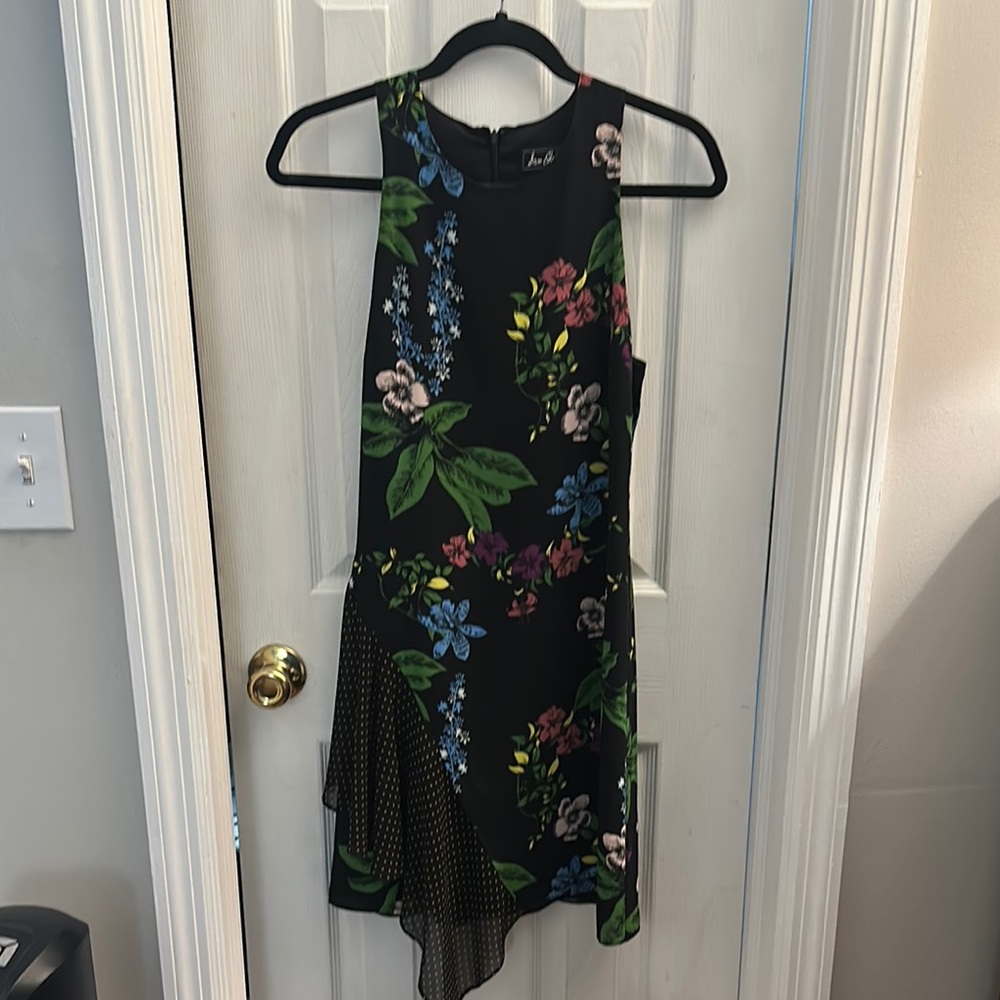 Sam Edelman Black Floral Dress